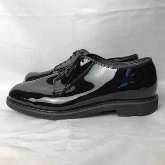 Bates Patent Leather Durashocks Oil Resist Oxford
